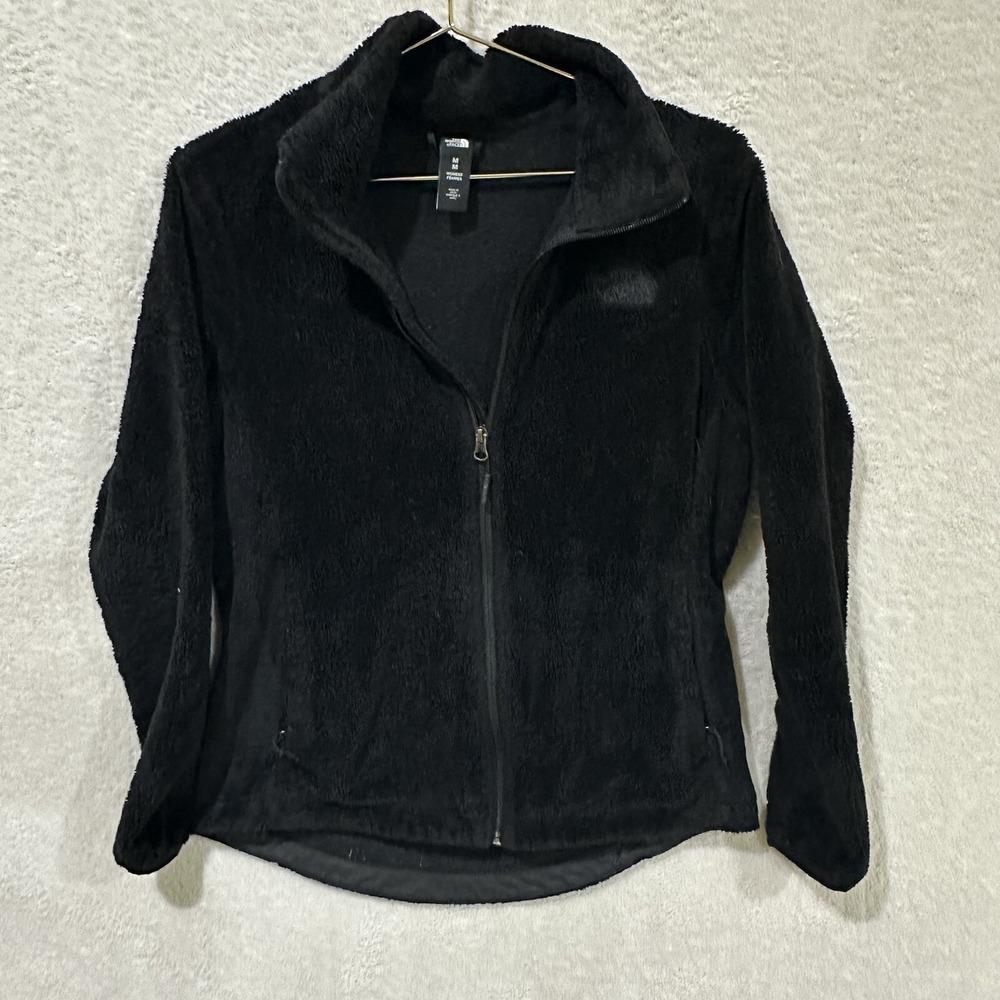 The North‎ Face Medium Women's Osito Black Full Zip Fleece Jacket
